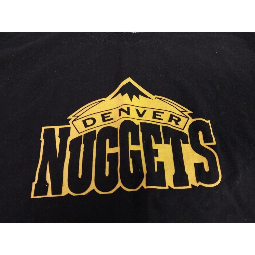 Denver Nuggets Size Xl Black T Shirt - Quality Made By Gildan